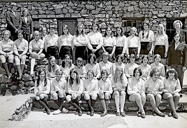 Moss Lake Camp for Girls - Lodge Campers 1965